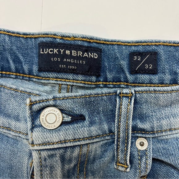 Lucky Brand Men’s Distressed Denim 710 Slim Fit Jeans Size 32/32 - Picture 3 of 10